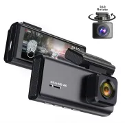 Cámara 4K para Auto con Pantalla Táctil y Visión Nocturna