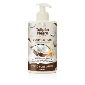 Loción Hidratante Tulipán Negro Coco Pure White 400 ml