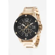 Cronógrafo dorado de ARMANI Exchange.