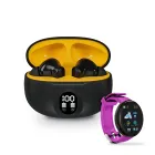Auriculares Bluetooth 5.3 y Reloj Inteligente D18 para Android/iOS