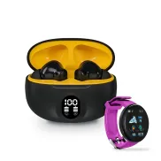 Auriculares Bluetooth 5.3 y Reloj Inteligente D18 para Android/iOS