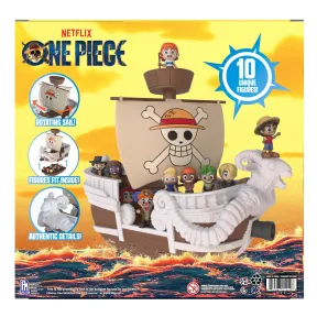 Juego Going Merry y microfiguras de One Piece
