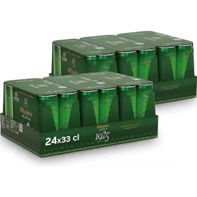 Pack de 24 Latas de Cerveza Lager Extra Alhambra Reserva 1925