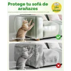 Cinta Autoadhesiva Transparente para Proteger Sofás de Gatos