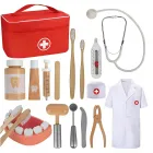 Maletín de Médico Portátil con Estetoscopio Juguete