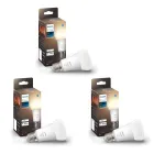 Bombillas Philips Hue A60 E27 - Pack de 3, Alexa y Google Home
