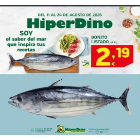 Listado Bonito a 2,19€ por Kilo