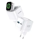 Cargador 3 en 1 USB-C 65W para Apple Watch TOPADRE