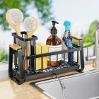 Escurreplatos con Desagüe para Jabón y Esponjas de Cocina