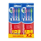 Cepillos de dientes Colgate Extra Clean Mediano - Pack de 8