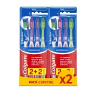 Cepillos de dientes Colgate Extra Clean Mediano - Pack de 8