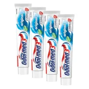 Pasta de dientes Odol-med3 3 en 1 - Paquete de 4 x 75 ml