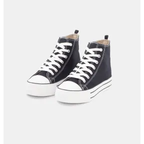 Botas TEX tipo Converse para mujer - 4,99 € | Tallas 36-42