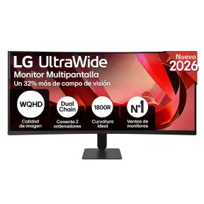 LG 34" Ultrawide Curvo VA 120Hz WQHD HDR10 FreeSync
