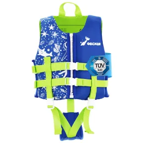 Chaleco Flotador Ajustable para Niños, Neopreno Suave