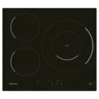 Inducción Infiniton IND3BK8G32, 3 Zonas, 32 cm, Negro