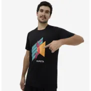 Camiseta negra para hombre elegante y cómoda