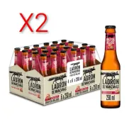 Ladrón de Manzanas Cider Frutos Rojos - 48 Unidades 4 Pack
