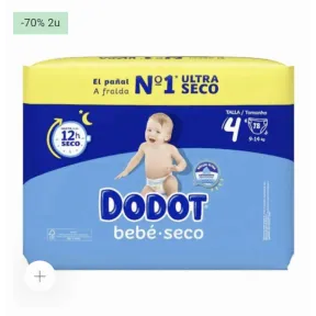 DODOT 2ud T4 - 70% + APP5 5% de Descuento