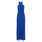 Lazo Azul en Vestido Cut Out Green Coast