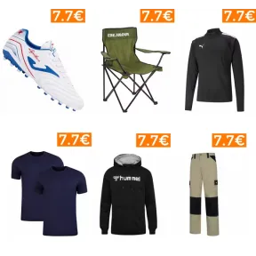 Deporte-Outlet: Selección por solo 7.77€