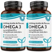 Pack de Omega 3 Nutravita 2000 mg | 2 Botes x 240 Caps.