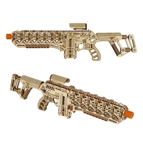 Puzzle 3D de Madera para Adultos, Rifle Wood Trick Fusion X