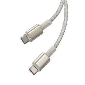 Cable USB-C 100W Baseus 1m, Carga Rápida PD 5A QC 4.0