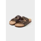 Sandalias TEX de piel con tiras en varios colores y tallas