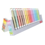 Set de escritorio STABILO: 18 marcadores fluorescentes coloridos