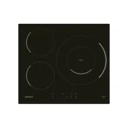 Infiniton IND3BK8G32 - Placa de Inducción 3 Zonas, 32 cm