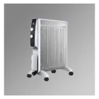 Radiador Eléctrico Slim 1500W FM MS-15 con Ruedas y Control