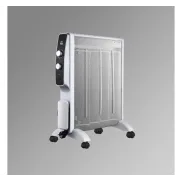 Radiador Eléctrico Slim 1500W FM MS-15 con Ruedas y Control