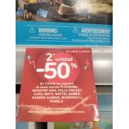 Playmobil 50% de descuento en 2ª unidad en Carrefour