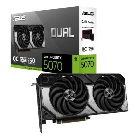 RTX 5070 OC 12GB GDDR7 y Fuente TUF Gaming 750W