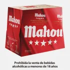 Pack de 12 Cerveza Mahou 5 Estrellas 25 cl