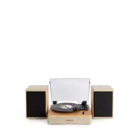 Tocadiscos Bluetooth con altavoces externos incluidos