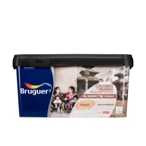 Pintura Monocapa Nepal Beige Intermedio 4L Bruguer Colores
