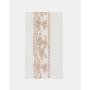Foulard Blanco de Lino de Gaynor Bongard