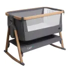 Cuna Cozee Tutti Bambini Oak con Triángulos Grises Oscuros