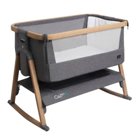 Cuna Cozee Tutti Bambini Oak con Triángulos Grises Oscuros