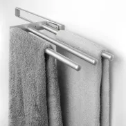 Toallero de Aluminio Extensible para Baño o Cocina 440 mm