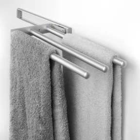 Toallero de Aluminio Extensible para Baño o Cocina 440 mm