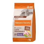 Pienso para Gatos Esterilizados Sin Grano - Pavo 7 kg