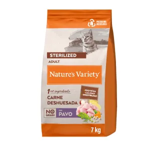 Pienso para Gatos Esterilizados Sin Grano - Pavo 7 kg