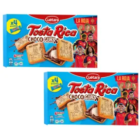 Cuétara Tosta Rica Chocoguay 144g + 17% extra, 2 unidades