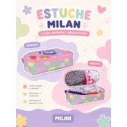 Estuche ovalado Milan Green & Grow, 20,5 x 9 x 5,5 cm