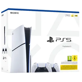 PlayStation 5 (Chasis E) + 2 mandos DualSense incluidos