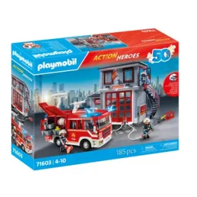 Mega Set de Bomberos de Playmobil para Niños de 4 Años