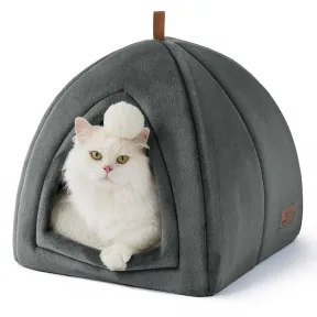Iglú de Franela para Gatos, Cama Cueva 40x40x40 cm